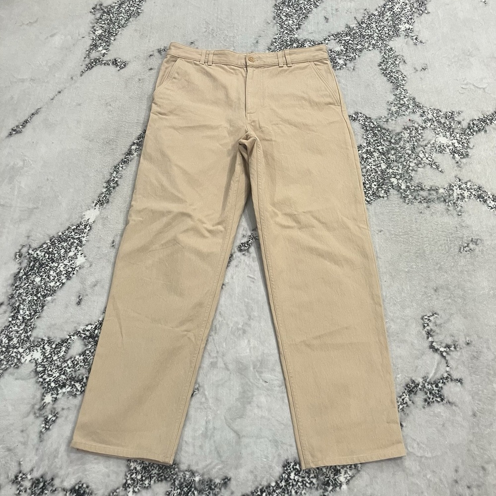 COS Beige Straight Leg Pants Womens Size 10 Minimalist Casual‎ Trouser